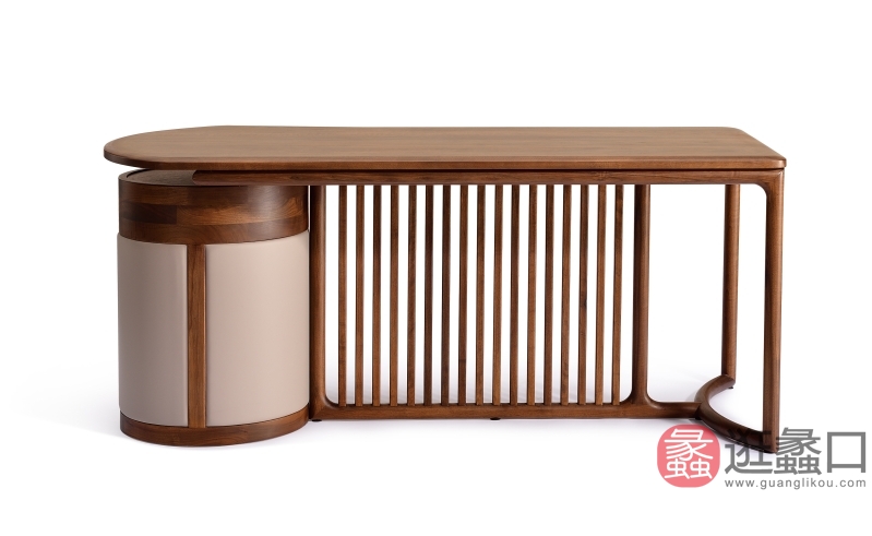 木质感家具·工厂直营店意式极简书房茶台茶桌椅102茶桌